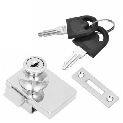 Cerradura para puertas de doble vidrio – Furnica