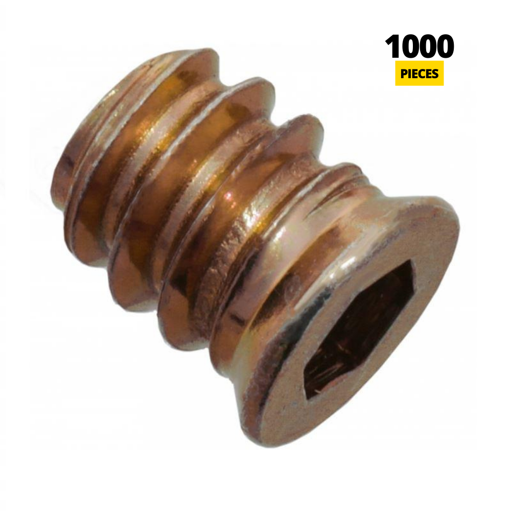 Inserto roscado M6 10x13mm - 1000 piezas