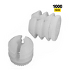 Inserto roscado M8 - Blanco - 1000 piezas