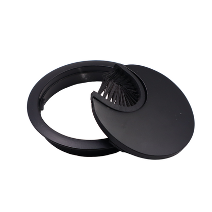 Pasacables metálico de 60 mm - Negro (2) – Furnica