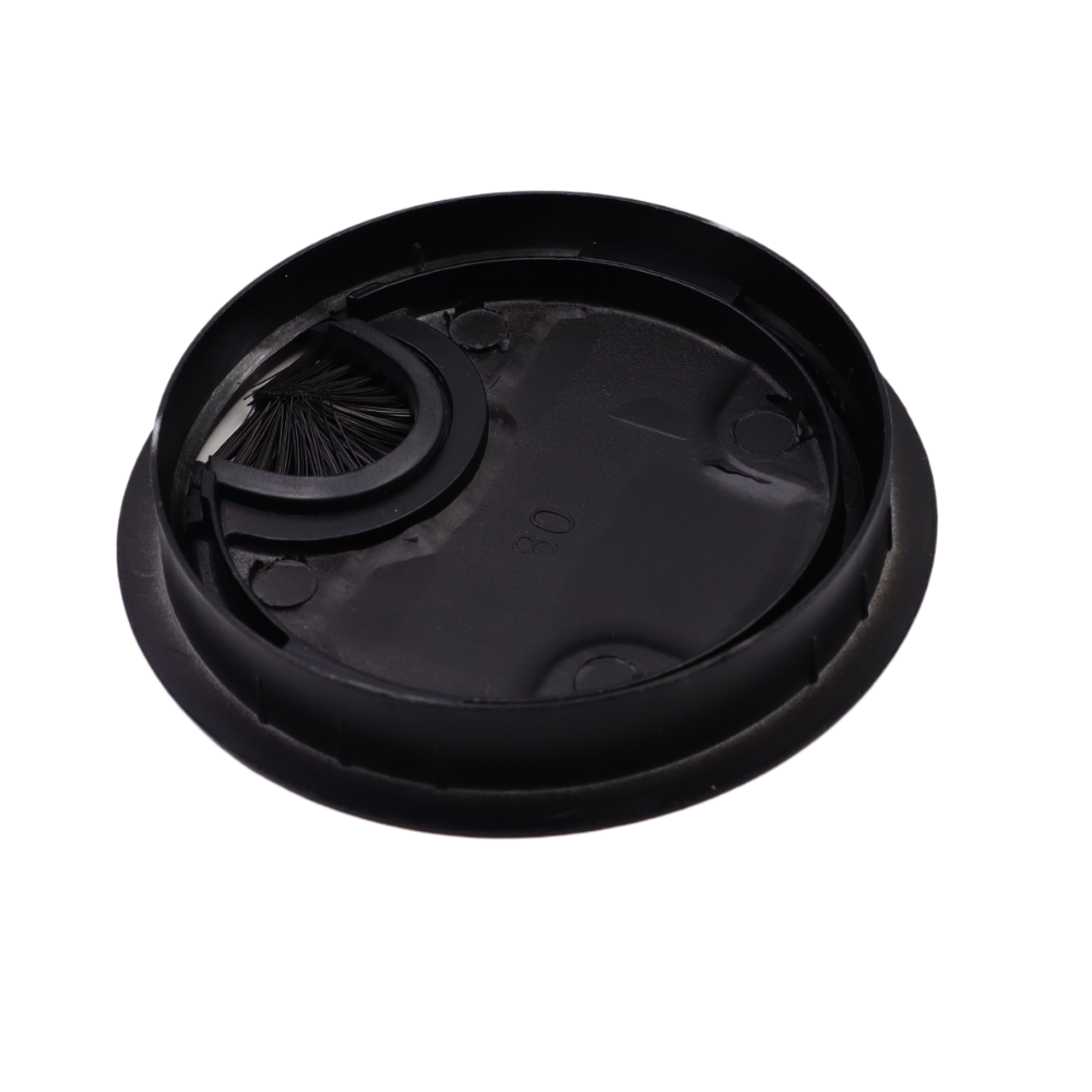 Pasacables metálico de 80 mm - Negro (3) – Furnica