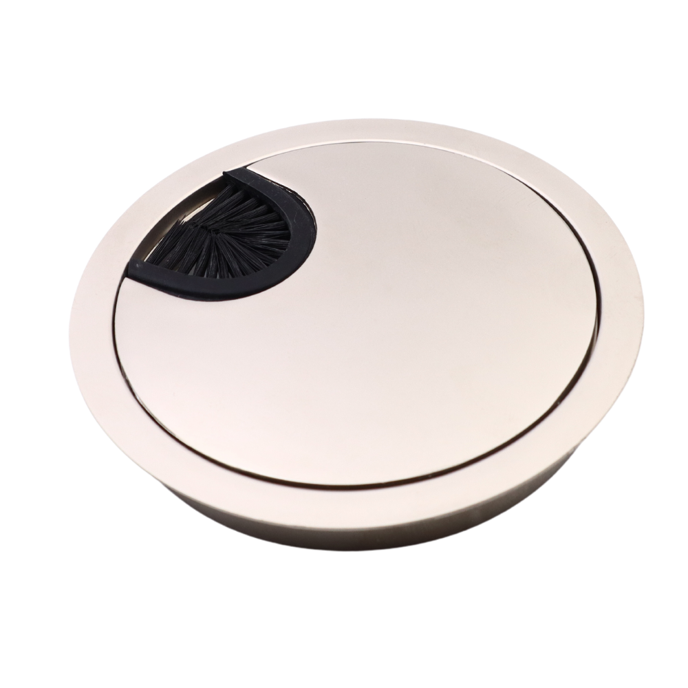 Pasacables de metal de 80 mm - Satinado – Furnica