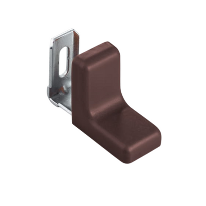 Ángulo de muebles de metal con cubierta de plástico - Wenge – Furnica