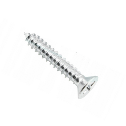Tornillos para madera PZ2 4,0x25 mm zinc blanco - 100 unidades
