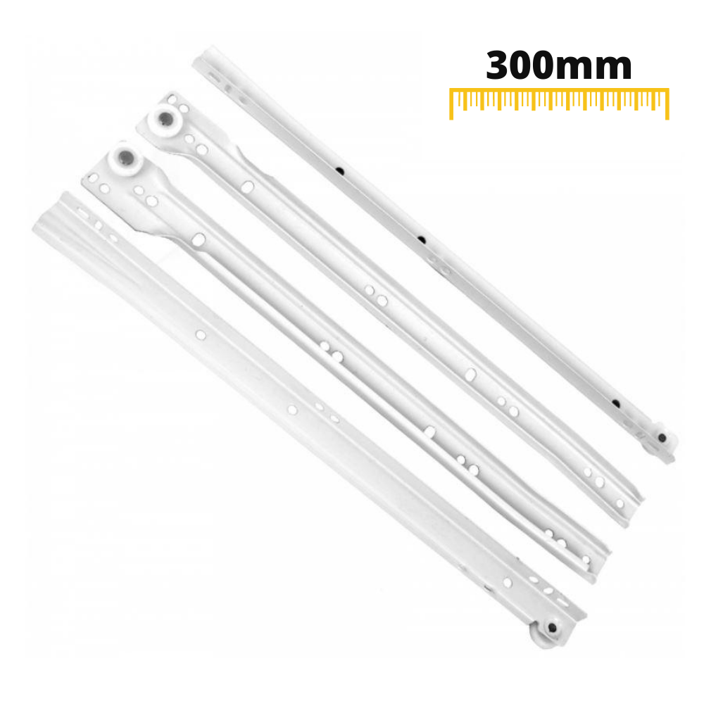 POM Roller Slides Blanco 300mm