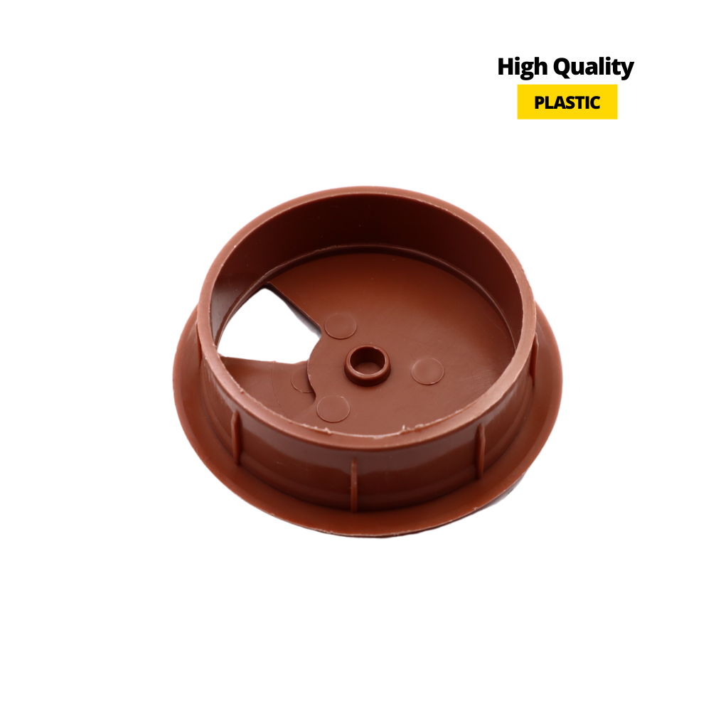 Pasacables de plástico Ø60mm, marrón (3) – Furnica