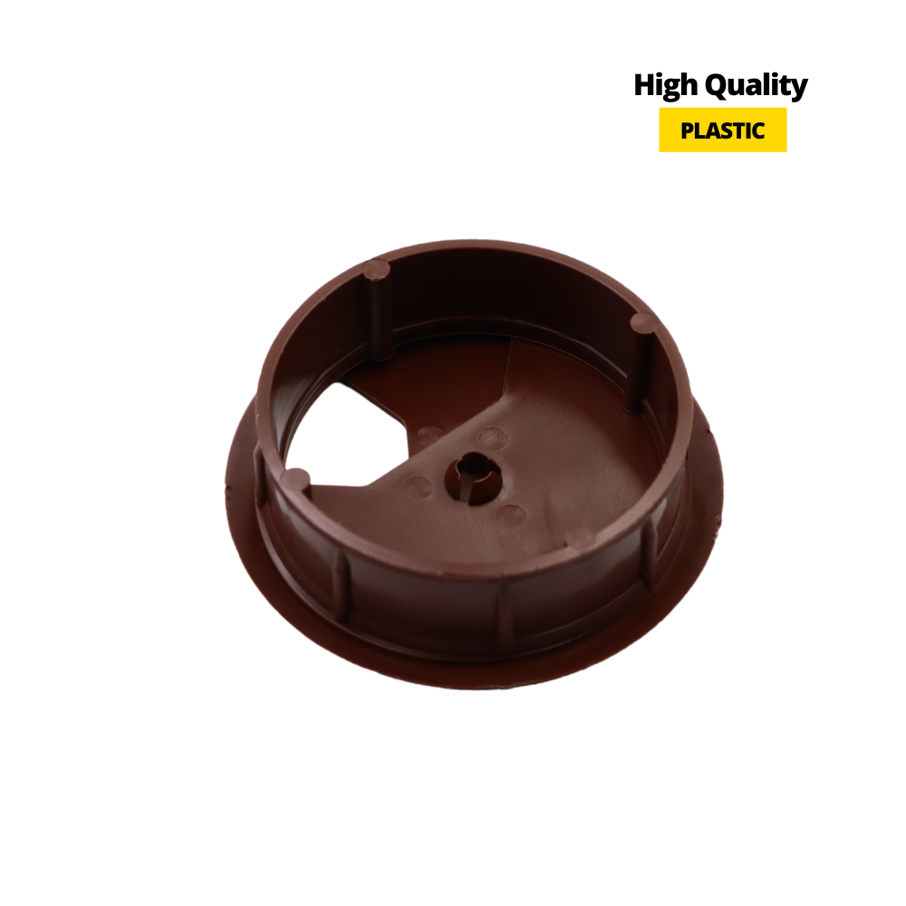 Pasacables de plástico Ø60mm, color marrón oscuro (3) – Furnica