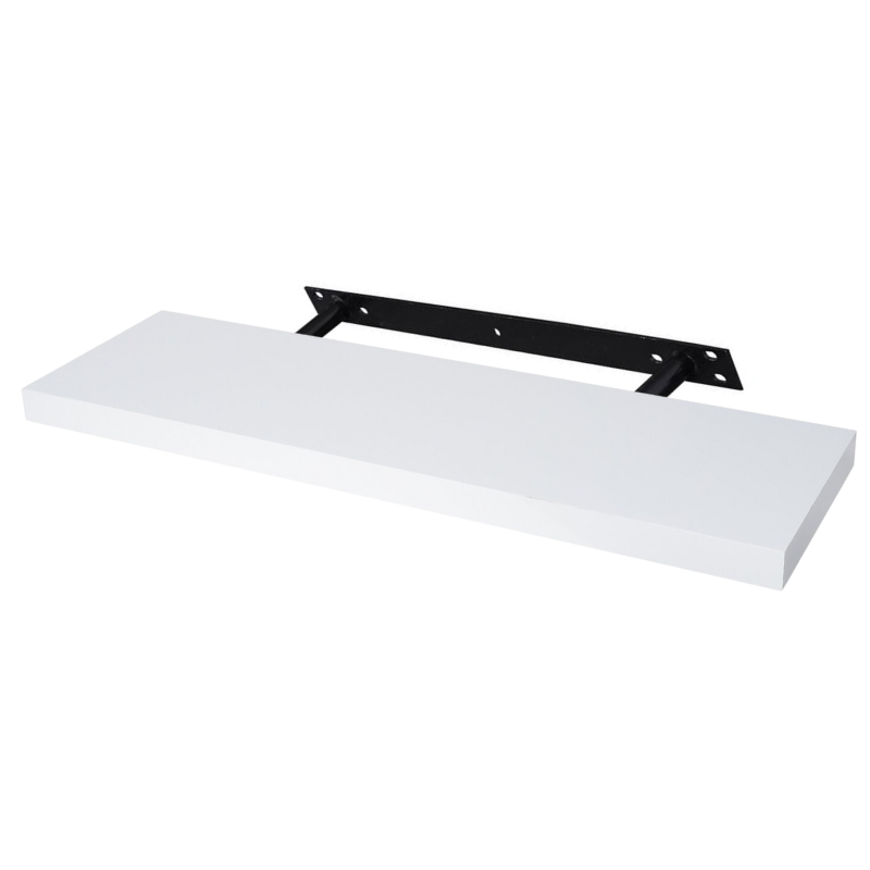 Estante flotante - pack de 3 - Blanco - 80 cm