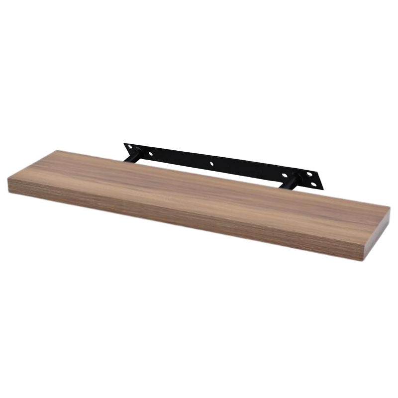Estante flotante - pack de 3 - Nogal - 90 cm