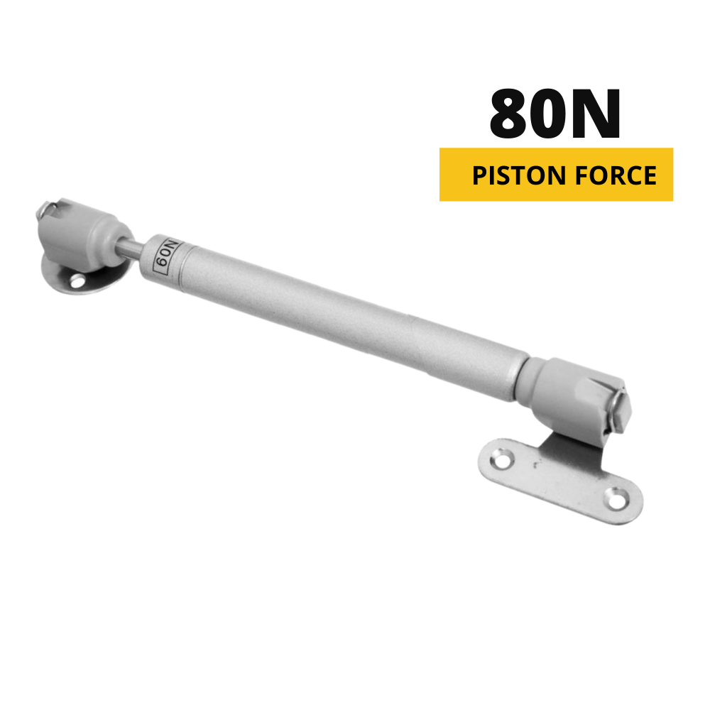 Estancia de pistón de gas inversa de 250 mm - 80N