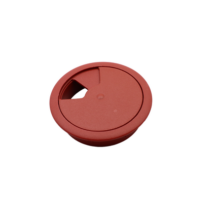 Pasacables de plástico Ø60 mm, madera roja