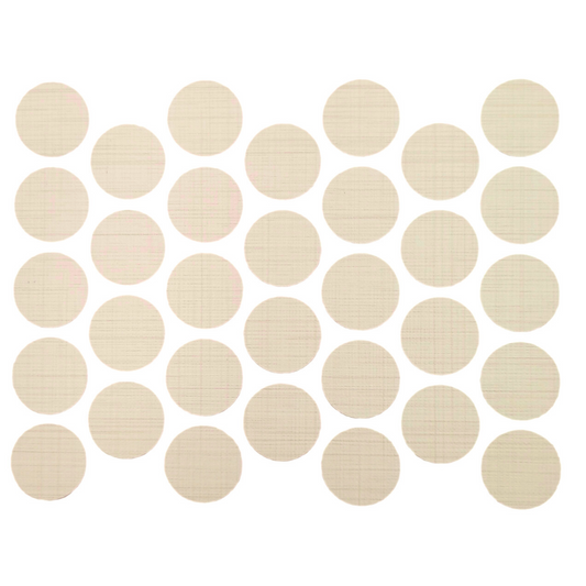 Tapas de cubierta de tornillo autoadhesivas - Beige Trend 18mm – Furnica