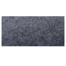 Almohadilla de fieltro autoadhesiva 120x240mm - Gris