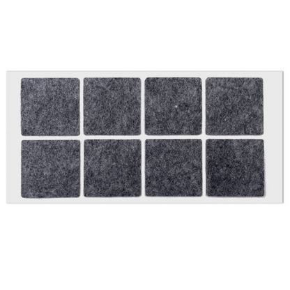 Almohadilla de fieltro autoadhesiva de 50x50mm - Gris – Furnica