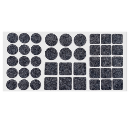 Almohadilla de fieltro autoadhesiva mezcla de gris – Furnica