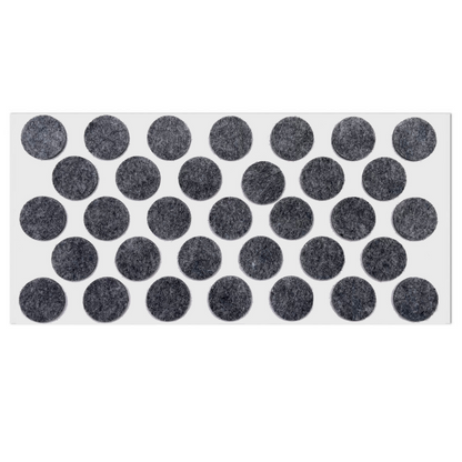 Almohadilla de fieltro autoadhesiva Ø24mm - Gris – Furnica