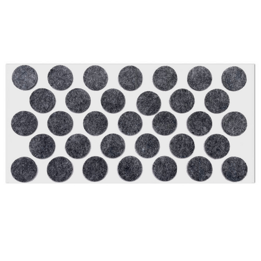 Almohadilla de fieltro autoadhesiva Ø24mm - Gris – Furnica