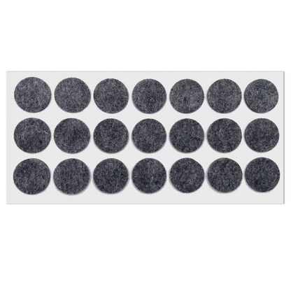 Almohadilla de fieltro autoadhesiva Ø30mm - Gris – Furnica