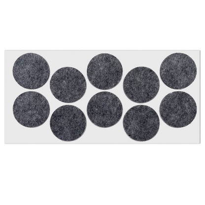 Almohadilla de fieltro autoadhesiva Ø45mm gris – Furnica