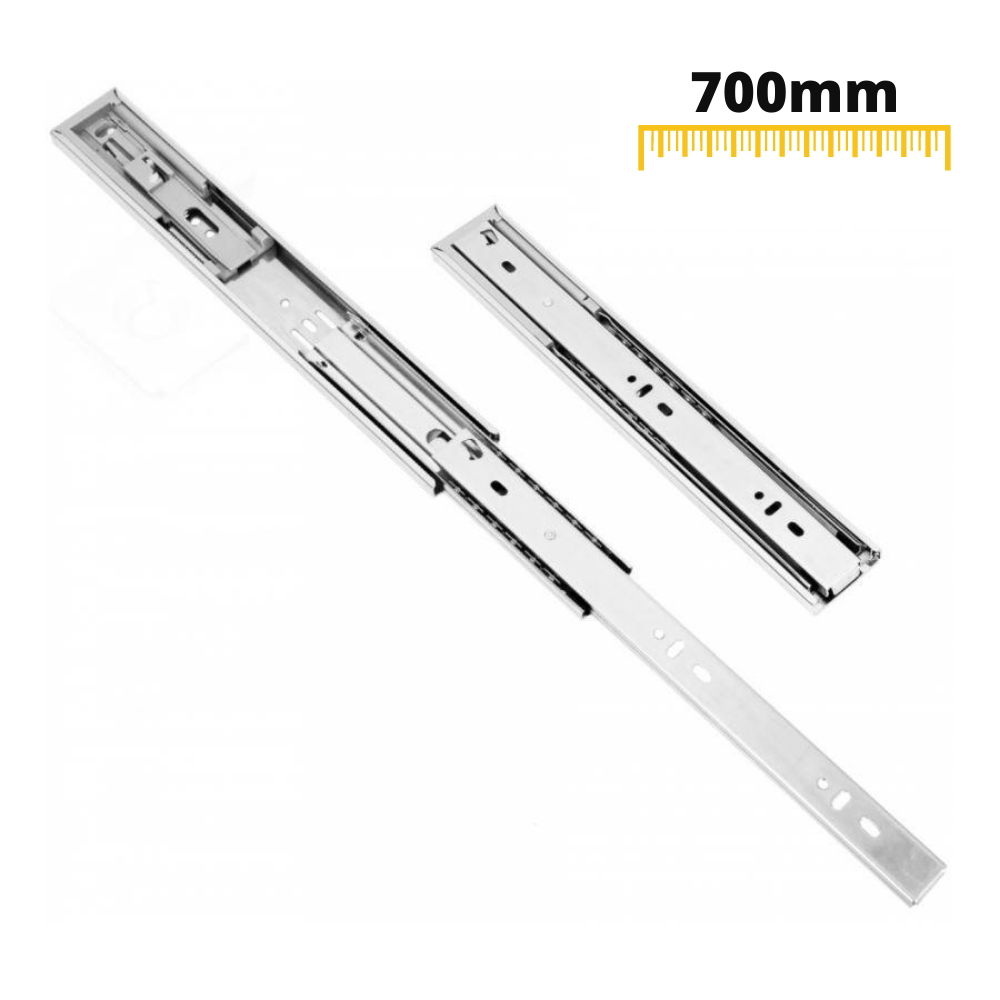 Conjunto de guías de rodamiento de bolas con cierre suave (izquierda y derecha), H45