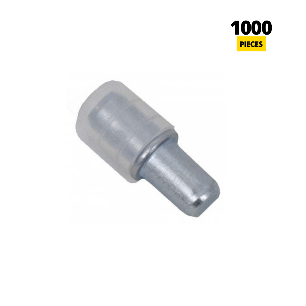 Pasador de estante con una superposición de plástico Ø5mm (1000 piezas) (4) – Furnica