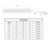 Estante de platos individual para gabinete de cocina - Cromado - 400mm