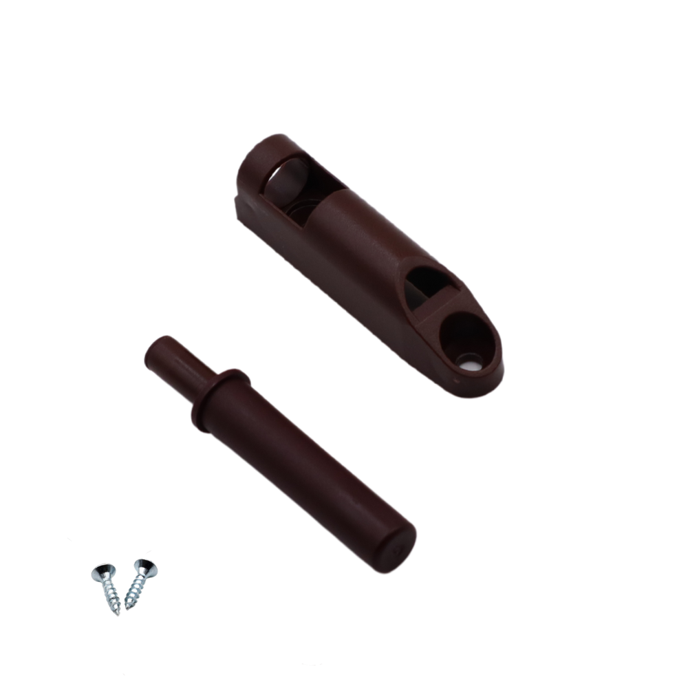 Amortiguador de puerta de armario de cierre suave - Marrón (10 piezas) (3) – Furnica