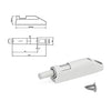 Amortiguador de puerta de armario de cierre suave - Blanco (10 piezas)