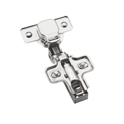 Bisagra de cierre suave, placa de montaje H0 con tornillos EURO, puertas gemelas (3) – Furnica