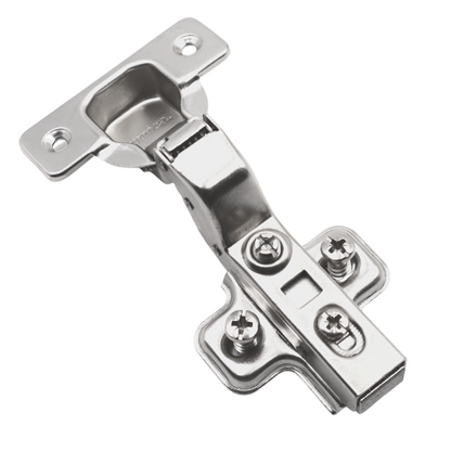 Bisagra de cierre suave, placa de montaje H0 con tornillos EURO, puertas enrasadas – Furnica