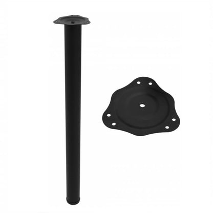 Pata de mueble ajustable de 820mm - Negro – Furnica