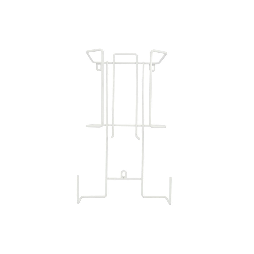 Soporte de pared de acero - Blanco
