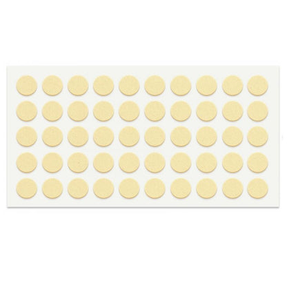 Topes para puertas de armario - autoadhesivos - 10mm - Beige - 50 piezas – Furnica