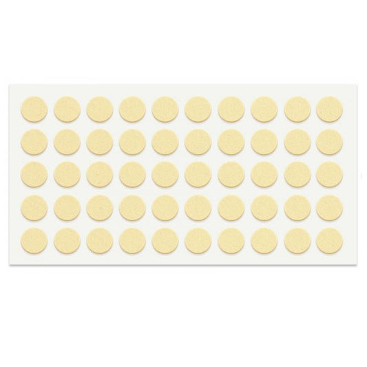 Topes para puertas de armario - autoadhesivos - 10mm - Beige - 50 piezas – Furnica