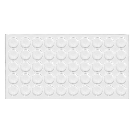 Tope de puerta de armario - silicona autoadhesiva 10x2mm - 50 piezas – Furnica