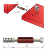 Pasador de leva de 24 mm con rosca de tornillo europeo - 100 piezas