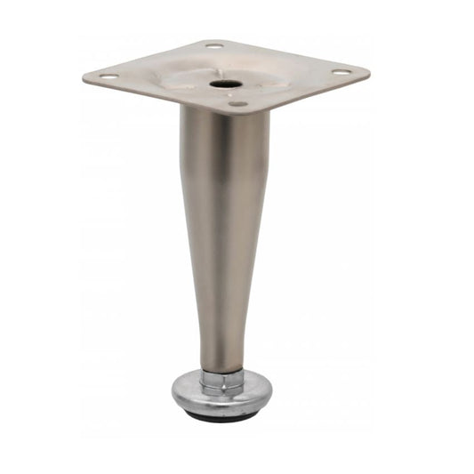 Pata de mueble cónica 100mm - Satinado – Furnica