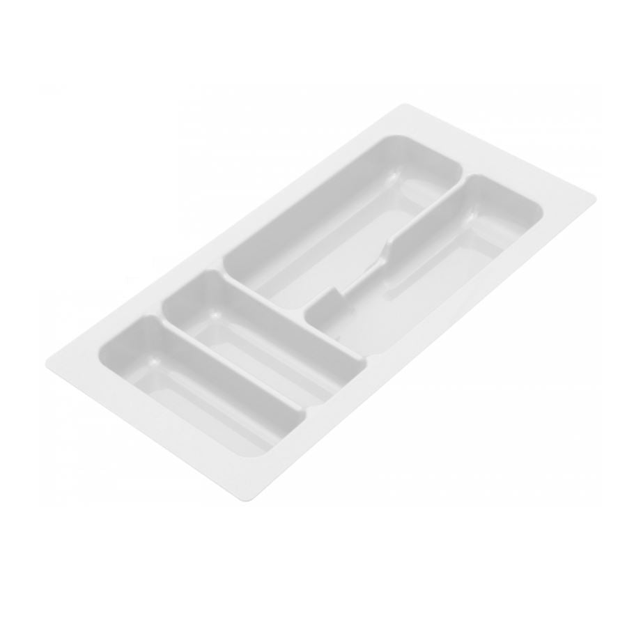 Bandeja para cubiertos para cajón, ancho del gabinete: 300 mm, profundidad: 490 mm - Blanco – Furnica