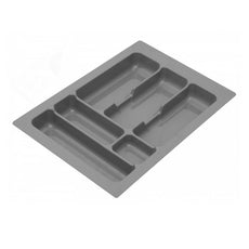 Bandeja para cubiertos para cajón, ancho del gabinete: 400 mm, profundidad: 490 mm - Metálica