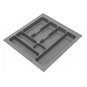 Bandeja para cubiertos para cajón, ancho del gabinete: 500 mm, profundidad: 490 mm - Metálica