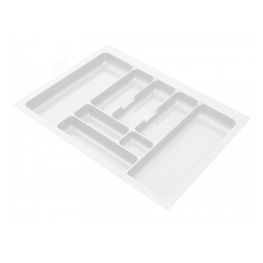 Bandeja de cubiertos para cajón, ancho del gabinete: 600 mm, profundidad: 490 mm - Blanco – Furnica