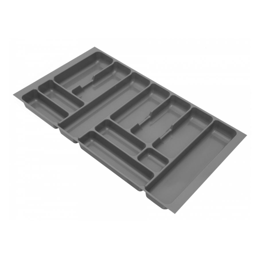 Bandeja para cubiertos para cajón, ancho del gabinete: 800 mm, profundidad: 430 mm - Metálica – Furnica