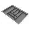 Bandeja para cubiertos para cajón, anchos de gabinete: 300-1200mm, profundidad: 490mm - Metálica
