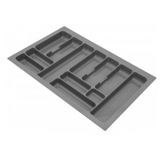Bandeja para cubiertos para cajón, ancho del gabinete: 800 mm, profundidad: 490 mm - Metálica – Furnica