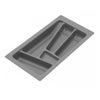 Bandeja para cubiertos para cajón, anchos de gabinete: 300-900mm, profundidad: 430mm - Metálica