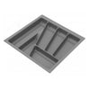 Bandeja para cubiertos para cajón, anchos de gabinete: 300-900mm, profundidad: 430mm - Metálica