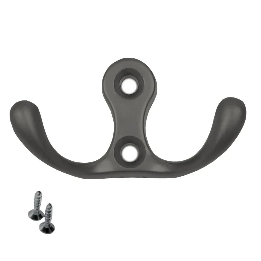 Percha doble para ropa - Negro WP01