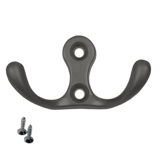 Percha doble para ropa - Negro WP01