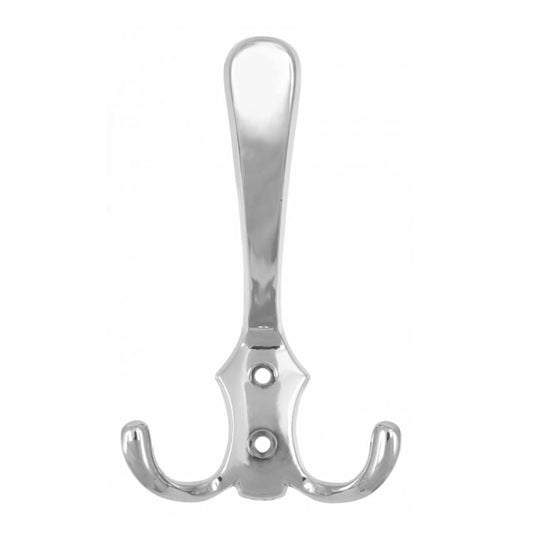 Percha triple para batas - Cromo WP03 – Furnica