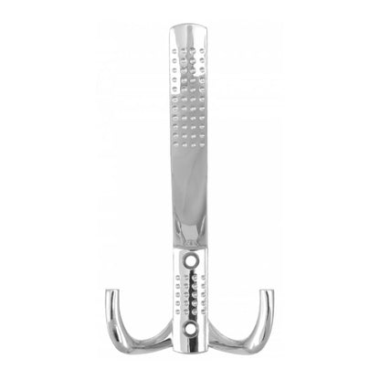 Percha triple para batas - Cromo WP05 – Furnica